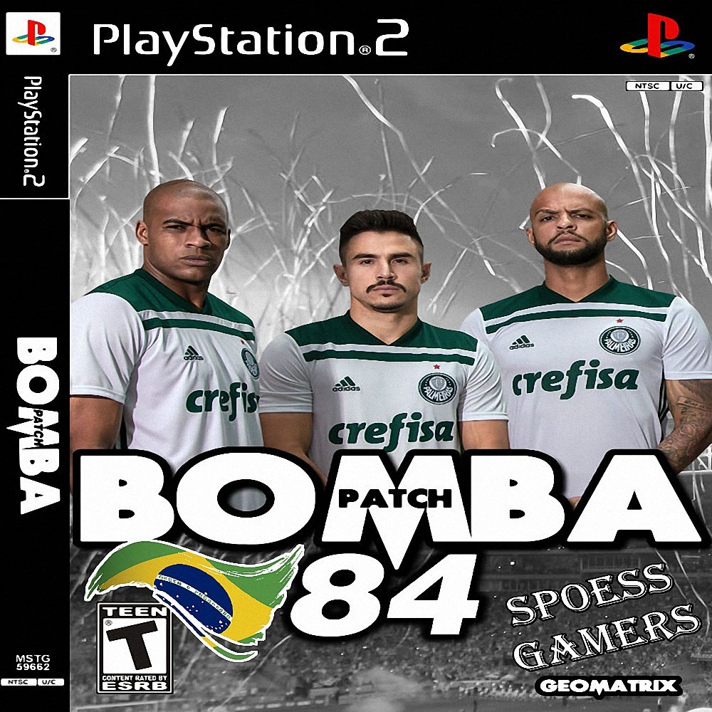 Ps 2 Jogo Jogo Bomba Patch 84 Janeiro 2019 Pt-br Ps2 Patch Futebol ...