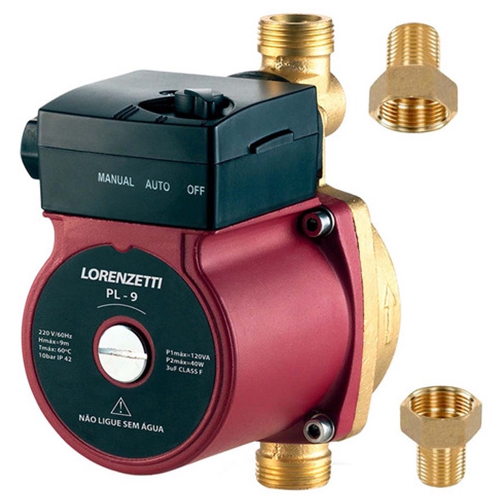 Pressurizador de agua Lorenzetti PL 9 220V | Shopee Brasil