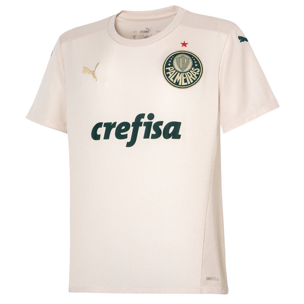 Camisa Palmeiras Away Branca Torcedor 2023 Original Oficial
