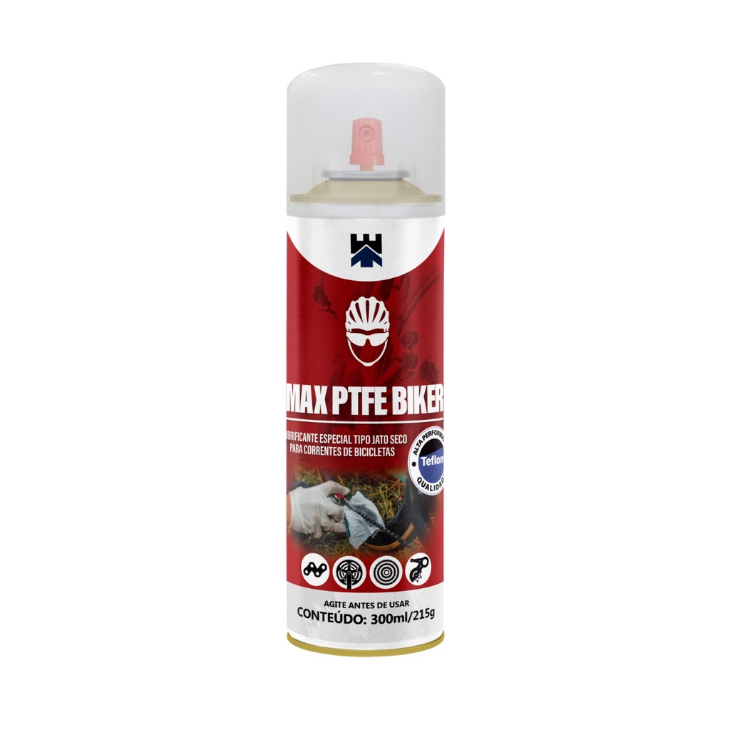 Lubrificante Seco 300ml/215g - Max PTFE Biker