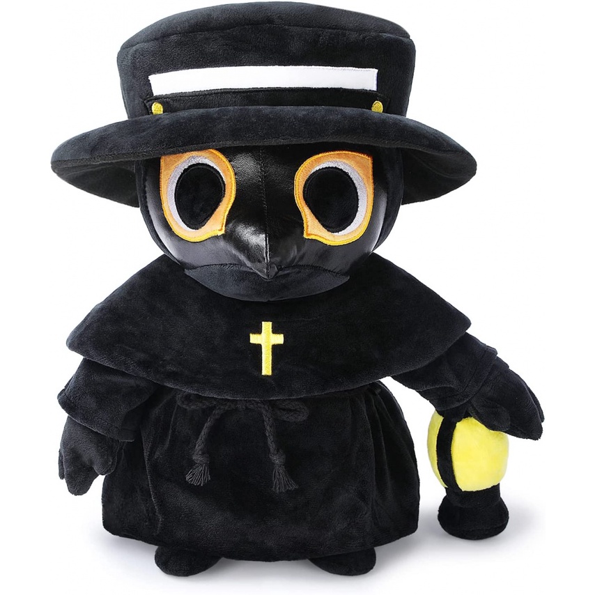 25CM Peste Doctor Plush Toy , Presente De Halloween Para Crianças E Adultos