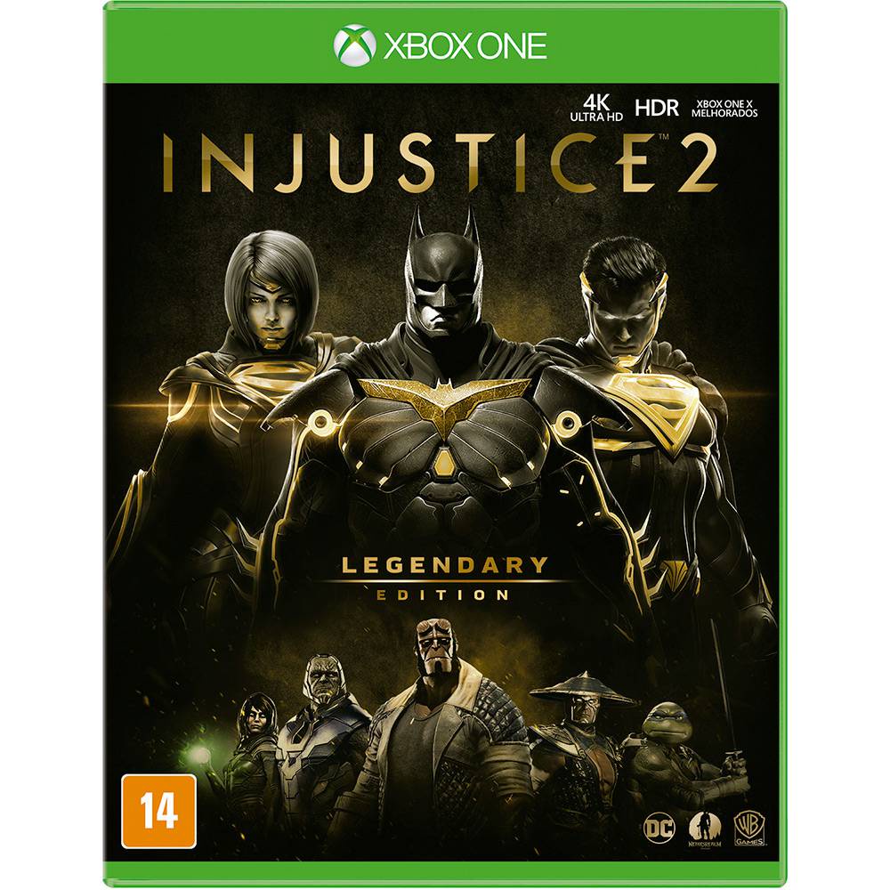 Jogo Injustice 2: Legendary Edition - Midia Fisica em Portugues