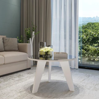 Mesa de Centro Retrô com Espelho 59cm Multimóveis CR45143