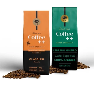 Café Especial em Grãos Coffee Mais Classico e Cerrado Mineiro