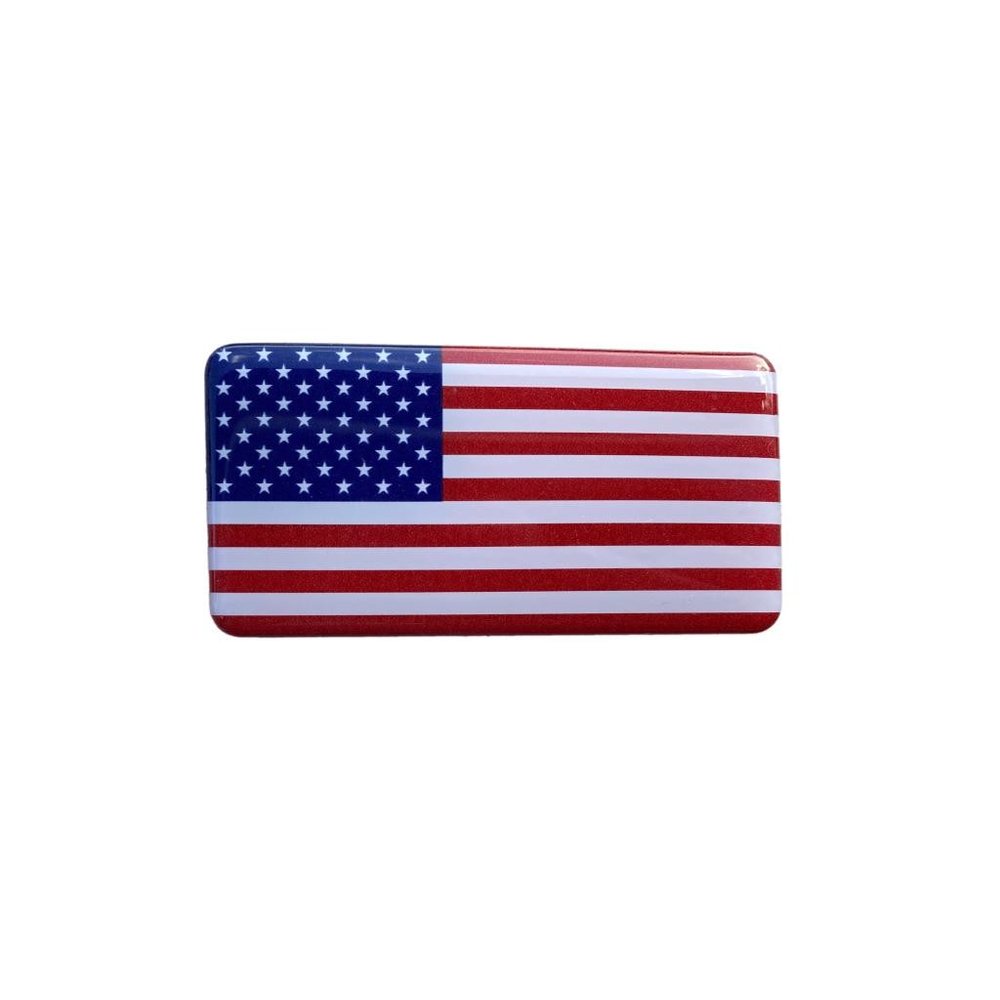 Adesivo Resinado Bandeira Estados Unidos