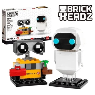 Brickheadz Wall-E Eve 40619 Kit De Construção Brinquedos Para Crianças 155pcs Blocos De lego Compatíveis Presentes