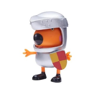 Mini Figura Com Roupinha Peppa Pig Freddy Armadura - Sunny