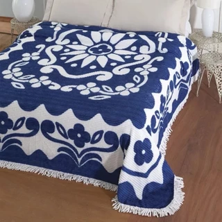 Colcha Cobre Leito Casal Chenille Flórida 220x240 cm