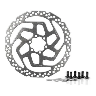 Disco Rotor Shimano Freio Bike Rt26 6 Parafusos 160mm Mtb