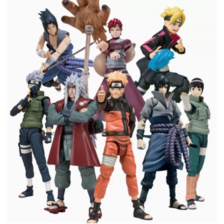 Naruto Shippuden Action Figure Toy Modelo, Kakashi, Sasuke