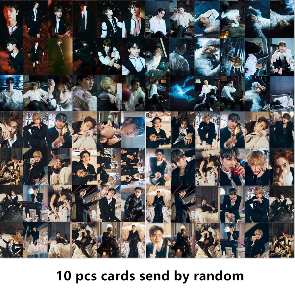 55pcs/box EN-HYPEN DARK BLOOD Photocards Album Sunoo Heeseung Jay