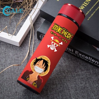 Copo De Água Anime Isolante De One Piece Luffy 304 Em Aço Inoxidável Inteligente Exibe A Temperatura Da Dentro Do E Retenção Superior Frio