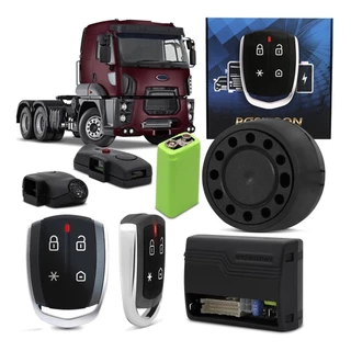 Alarme Automotivo Cyber TX 360 Universal Função Presença Pânico E Bateria Backup Bivolt 12V E 24V