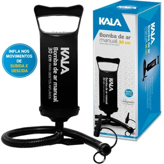 Bomba de Ar Manual 30cm Portátil Infla Bote Colchão Inflável Kala em Oferta na Shopee