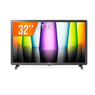 Smart TV LED 32" HD LG 32LQ621CBSB.AWZ ThinQ AI 2 HDMI 1 USB Wi-Fi Bluetooth