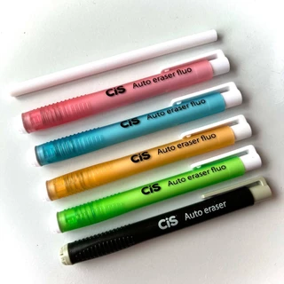 Caneta Borracha Auto Eraser Fluo CiS - Unidade ou Refil