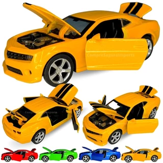 Camaro Carrinho Ferro Miniatura Abre Capô E Porta 13cm Metal em Oferta na Shopee