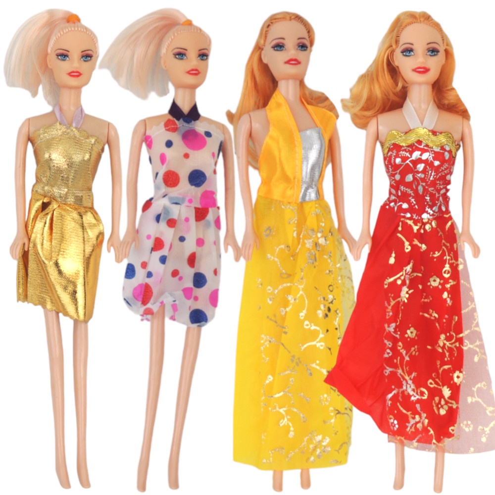 5 bonecas de brinquedo acompanha caixa kit atacado revenda | Shopee Brasil