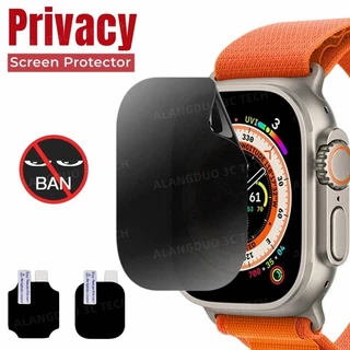 Novo Pelicula privacidade nano 3D vidro para apple watch ultra 49 mm