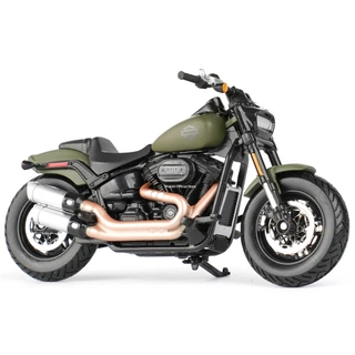 Maisto 1 : 18 Harley-Davidson 2022 Fat Bob 114 Die Cast Veículos Colecionáveis Hobbies Motocicleta Modelo Brinquedos