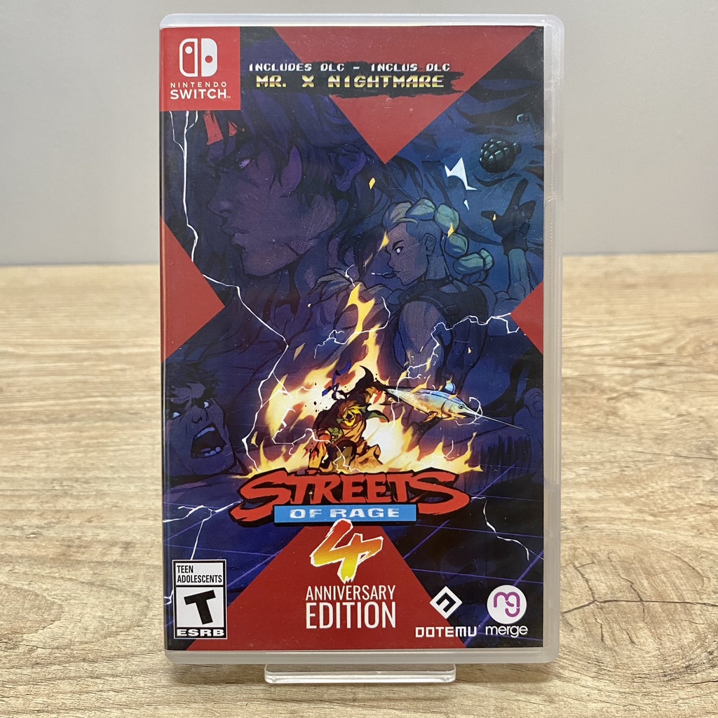 Streets of Rage 4 Anniversary Edition Nintendo Switch Usado | Shopee Brasil