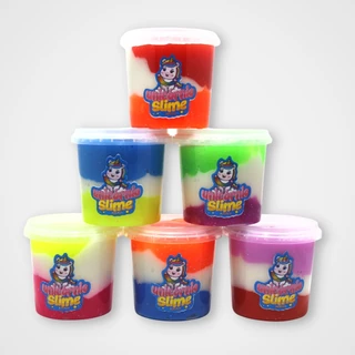Slime Glitter Cores Mágicas Unicórnio C12 Unidades 180g