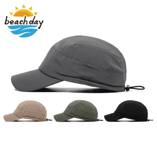 Beach Day New Design Quick Dry 5 Painéis Bonés De Baseball À Prova D'água Boné Curvo Não Estruturado Esportivo Chapéu De Golfe Sol Para O Exterior