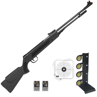 COMBO BÁSICO 04 CARABINA 5.5 FIXXAR SPRI COMBO BÁSICO 04 CARABINA 5.5 FIXXAR SPRING BLACK CANO FIXO