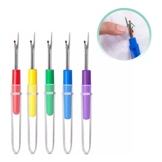 Kit 5 Abridor Casa Botões Desmanchador Costura Patchwork 7cm