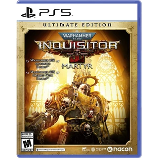 Warhammer 40,000 Inquisitor Martyr Ultimate PS5 Midia Fisica