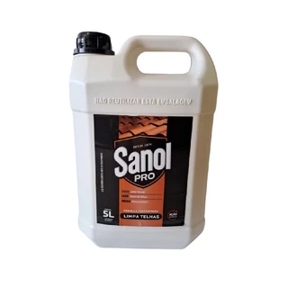 Limpa Telhas Concentrado Profissional Sanol Pro 5L