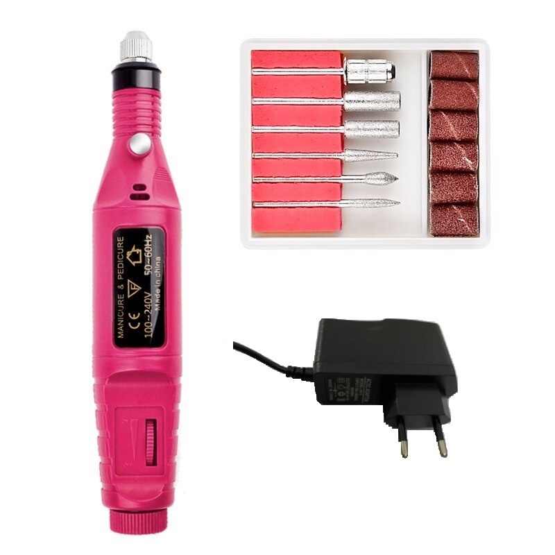 Lixadeira Unha Lixa Elétrica Profissional Bloco Motor Bivolt