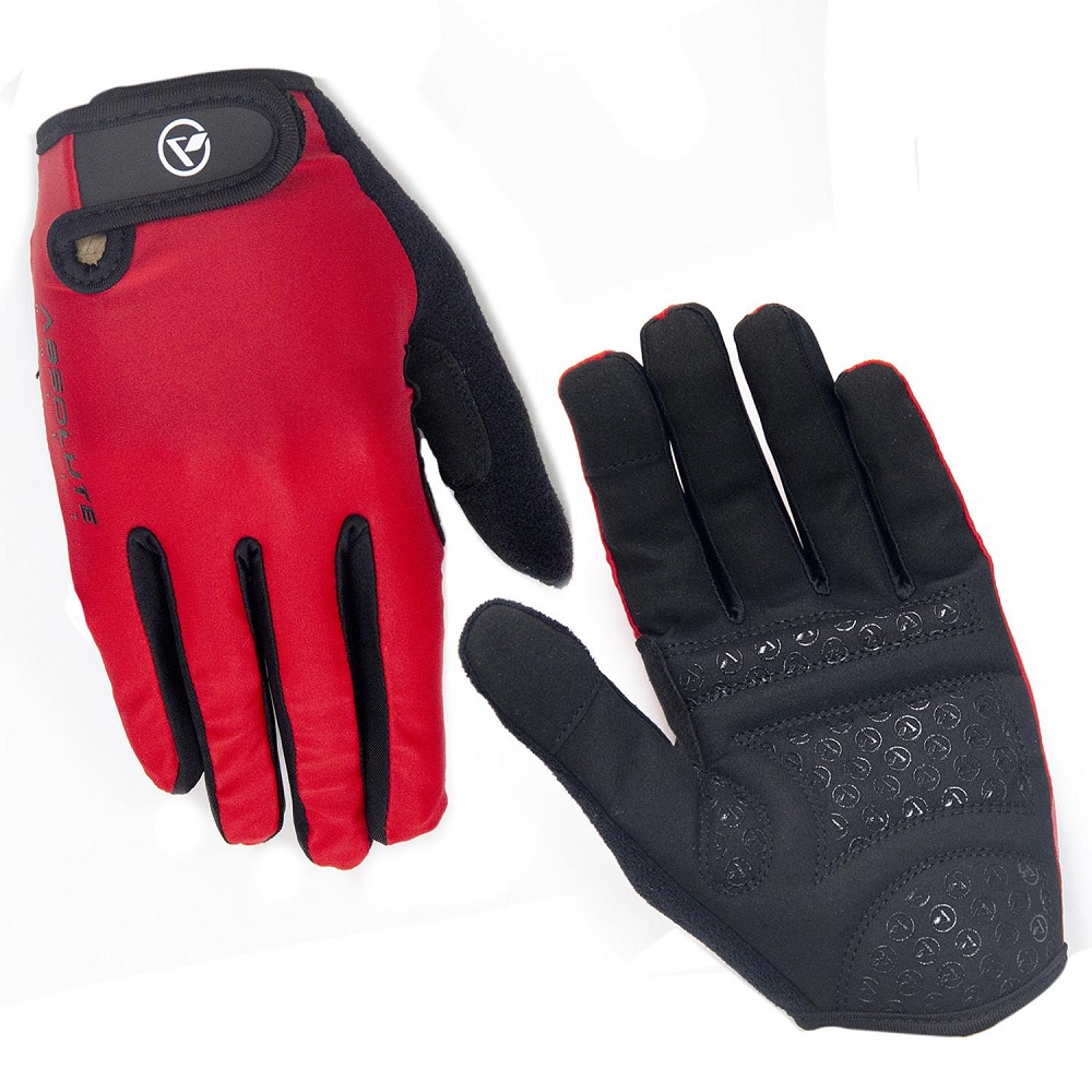 Luva Ciclismo Absolute Nero Outfit Dedo Longo Mtb Speed