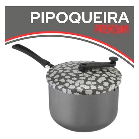 Panela Pipoqueira Antiaderente Original Premium 4,3l Pro