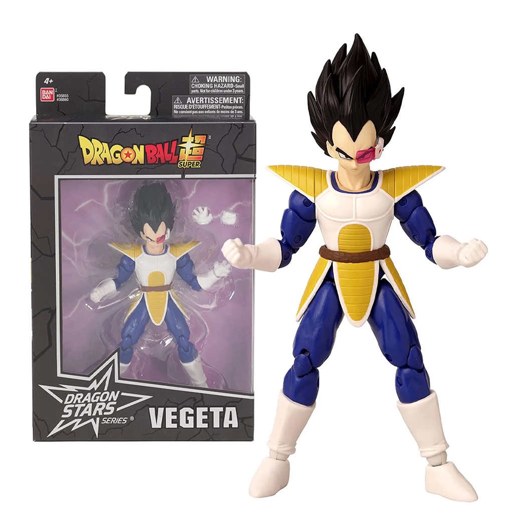 VEGETA SUPER SAIYAN 4 DRAGON STARS - DRAGON BALL SUPER - BANDAI na Geek  Show Colecionáveis