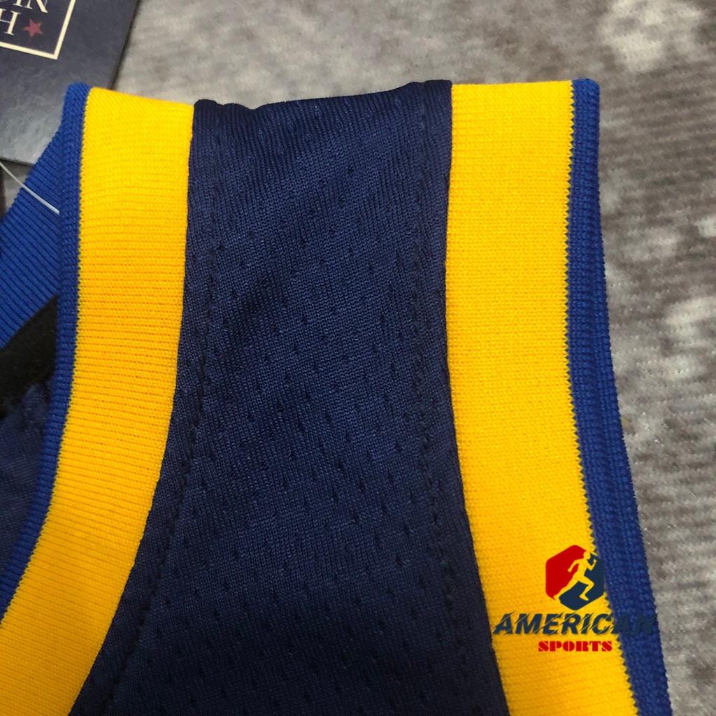 3GON Hot Presssed 2023NBA Men's Gold State Warriors Andrew Wiggins