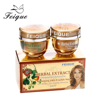 Feique Creme 2 Em 1 De Ervas / Branqueadora / Sardas Para Ervas Chinesas /skin care Maquiagem 2 Em 1 Creme De Ervas/Branqueamento/Sardas Para Maquiagem O Cuidado Da Pele