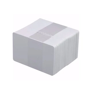 Cartão De Pvc Branco Para Crachá 54 X 86mm 0,76mm 25 Unidade