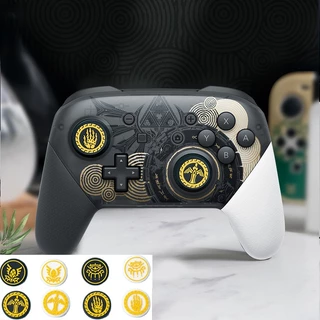 Zelda Lágrimas Do Reino Controlador De Jogo Silicone Soft Thumb Stick Grip Cap Capa Joystick Para Sony PS5 PS4 PS3 Xbox One/360 Slim Series X/S Switch Pro Protetor De Caixa