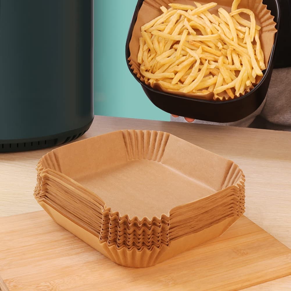 Comprar Papel para airfryer e forno, embalagem de 100 de 20cm