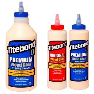 Kit Cola para Madeira Original e II Premium 473ml e II Premium 946ml Titebond