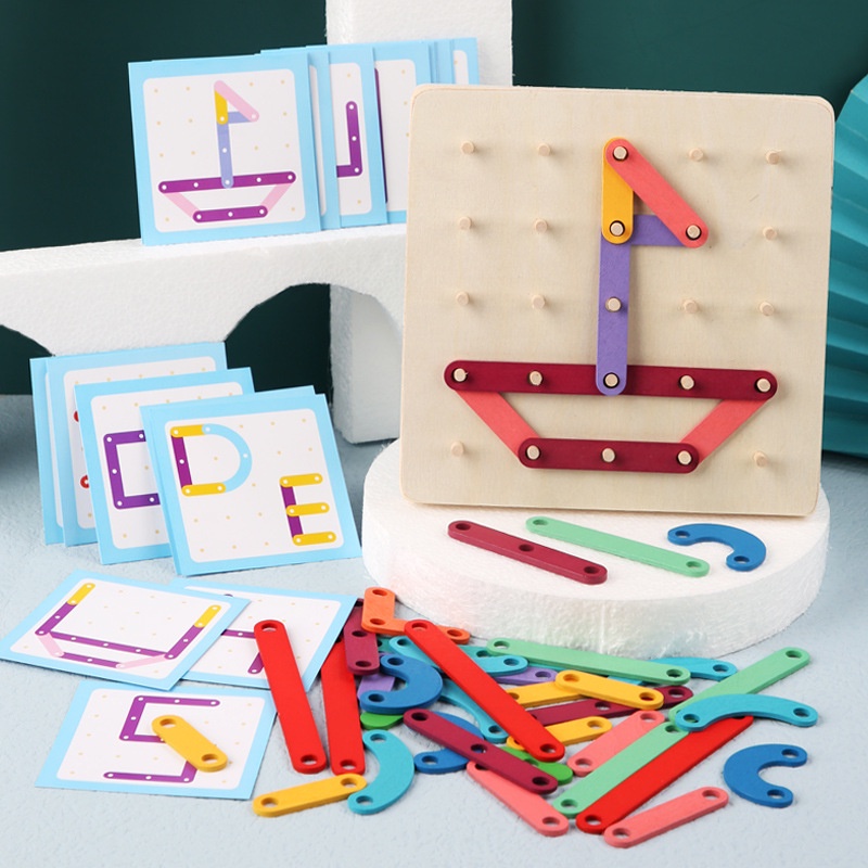 Multi Blocchi Di Legno Colorati, Puzzle Di Logica Fotografia Stock Multi Blocchi Di Legno Colorati Puzzle Di Logica Image66378826