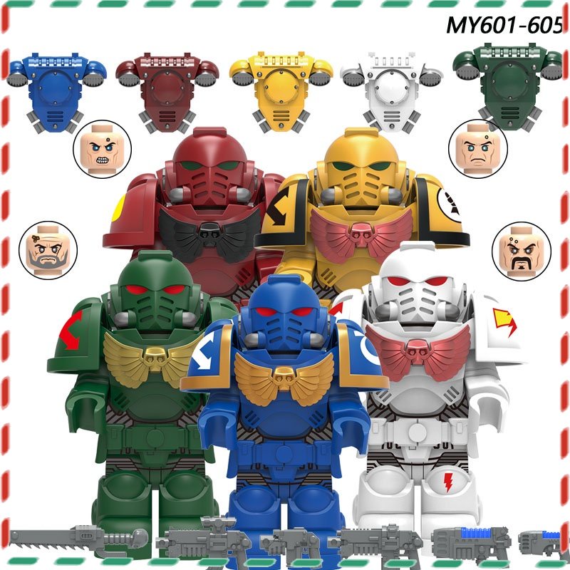 Montagem De Blocos De Construção Puzzle Toys Empire Robot Warrior Humans Brinquedos Infantis nano Minifiguras