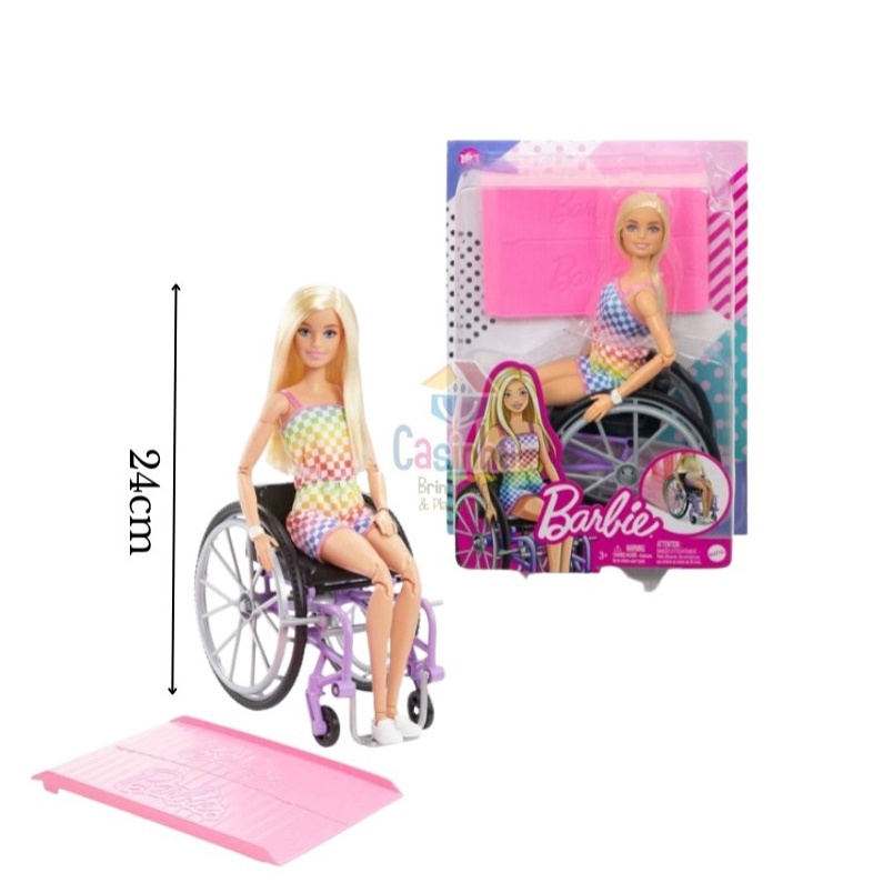 Boneca Barbie fashionista articulada - Escorrega o Preço