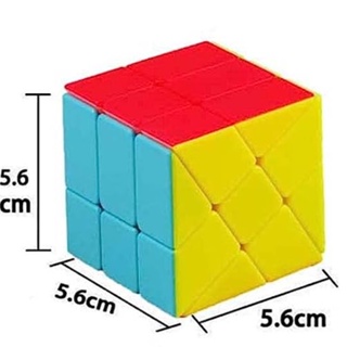 Conjunto de cubos de velocidade, cubo de quebra-cabeça,9 pacotes cubos  mágicos pirâmide pyraminx + 2x2 + 3x3 + 4x4 + Megaminx + Espelho + Mini 3x3  + Skewb + Fenghuolun Puzzle Cube Toy