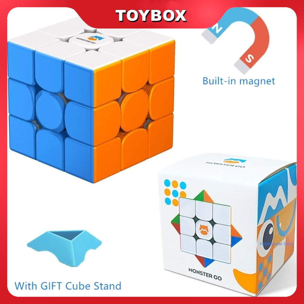 Fidget Toys Cubo Mágico Cantos Arredondados 3x3