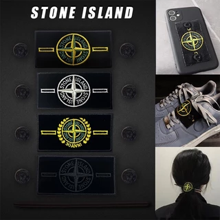 Bordado Stone Island Sticker Braçadeira Fantasma Crachá Sapatos Decoração Buraco De Escavação