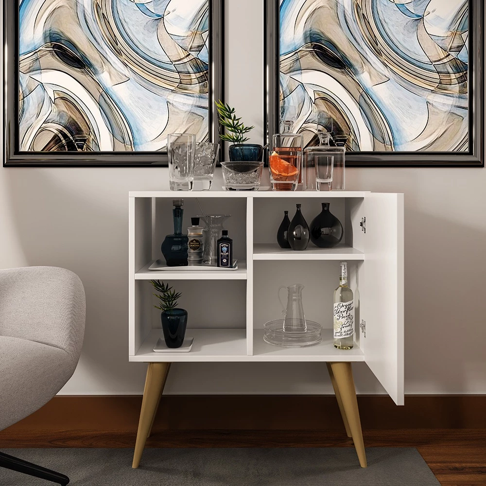 Aparador Sala Organizador Cantinho do Café