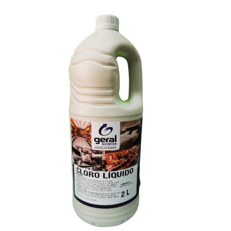Cloro liquido puro extra forte 2 lts