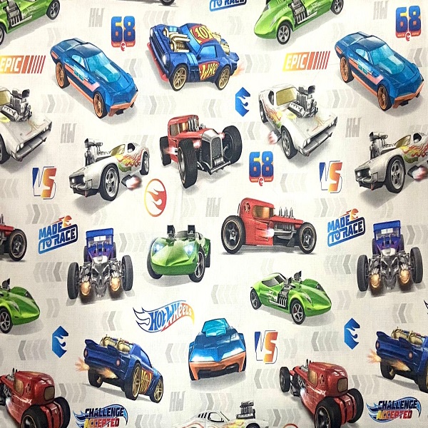 Tapete Ilustrativo Pista Carrinho Hot Wheels 0,60x1,20m